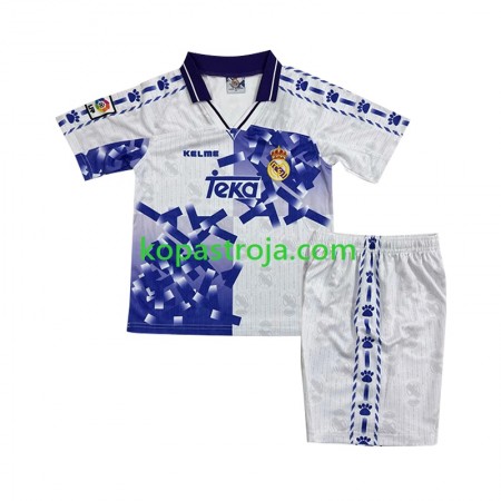 Billiga Fotbollströjor Real Madrid Retro Barn Tredje tröja 1996-1997 Kortärmad